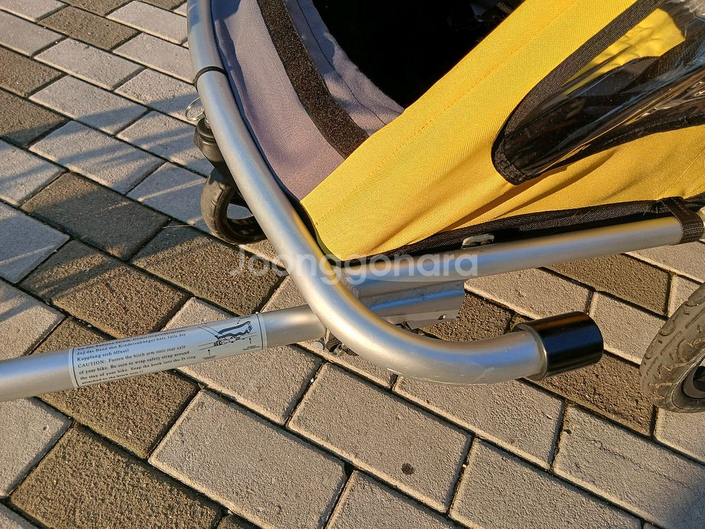 산타자 2인 자전거 트레일러--3