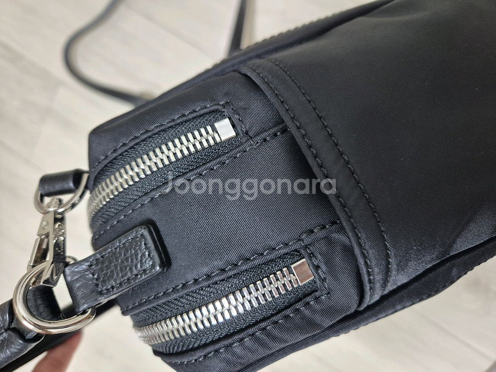 여성용 크로스백 오야니 더블지퍼 가방--4