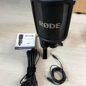 rode nt-usb 콘덴서 마이크