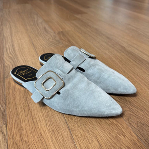 [Roger Vivier] 로저비비에 스웨이드 뮬 샌들 37.5 이미지