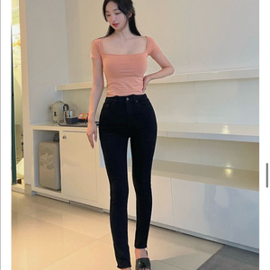 카인다미 골반뽕 청바지 블랙s. 카인다미청바지 블랙스키니