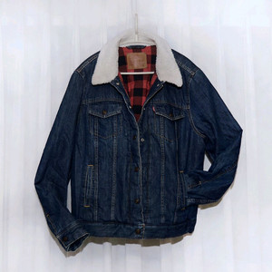 리바이스 구스다운 프리미엄 쉐르파 트러커 자켓 (XL / 95-100)