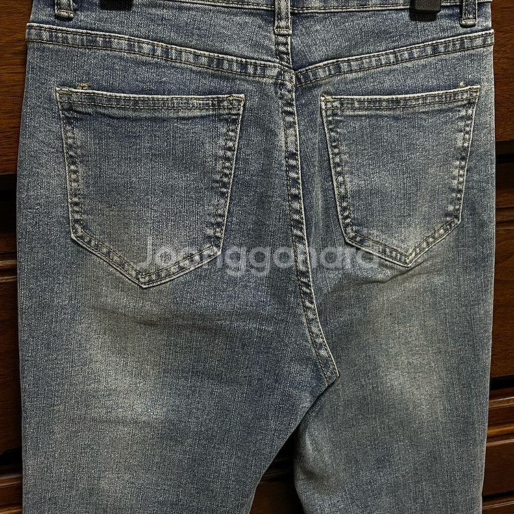 에이블리 중청 부츠컷 바지--5