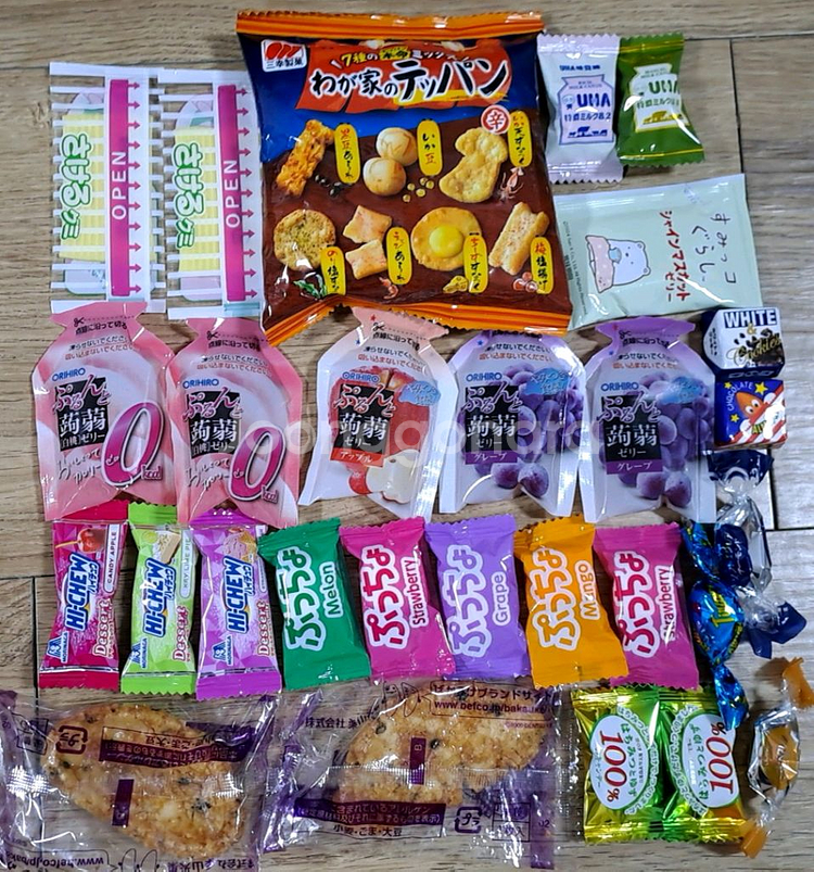 일본간식 일본 과자 세트--0