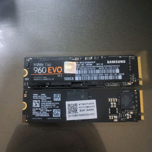 삼성 960 EVO SSD 500GB + pm9b1 256g