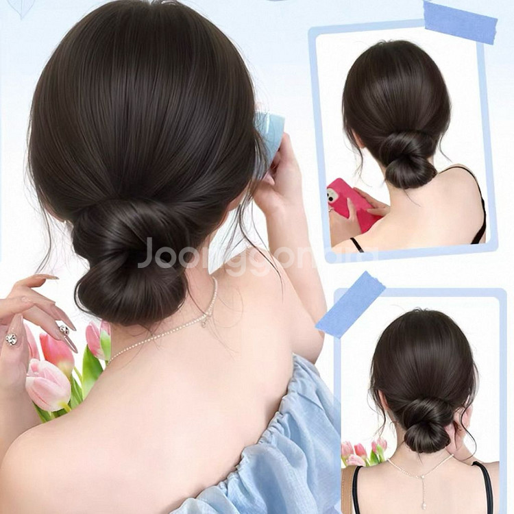 새상품) 집게머리 가발 집게핀 헤어핀--0