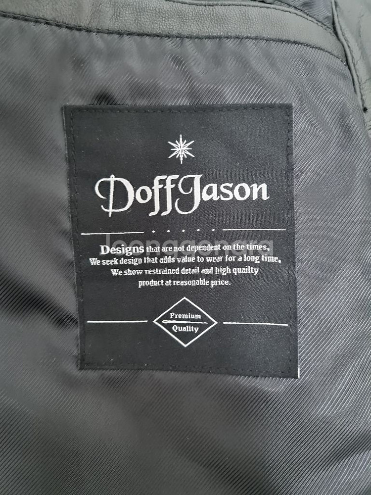 도프제이슨 라이더자켓 양가죽 램스킨 사이즈XL--2