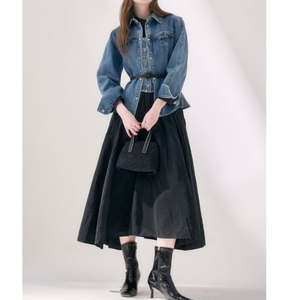 오브제 데님블라우스 데님자켓 판매해요