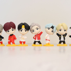 맥도날드 타이니탄(BTS)해피밀 피규어 앵콜 에디션 7종 세트 이미지