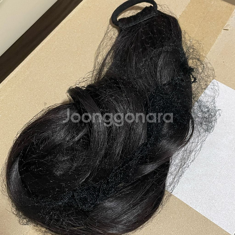 새상품) 머리 기장 연장용 헤어 가발 머리끈--2