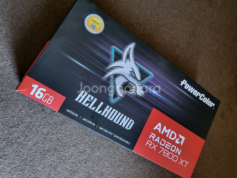 RX 7800 XT 그래픽카드--0