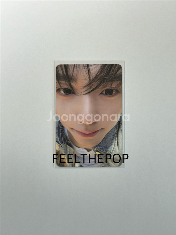 제로베이스원 제베원 정규 1집 앨범 포카 포토카드 유진 얼빡--0