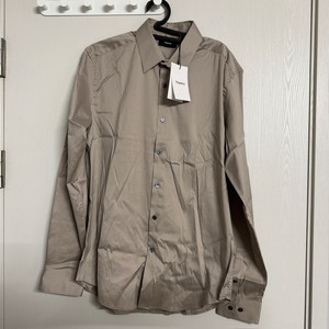 띠어리 실베인 드레스 셔츠 Tapir 베이지 M 사이즈