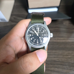 해밀턴 카키필드 메카니컬 38mm 검판 판매합니다