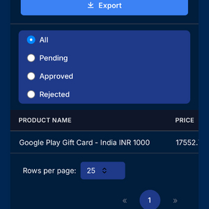 구글플레이 기프트카드 인도 1,000루피