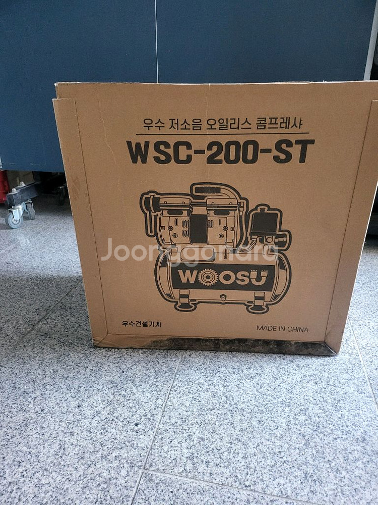 우수 저소음 오일리스 컴프레서 WSC-200-ST--3