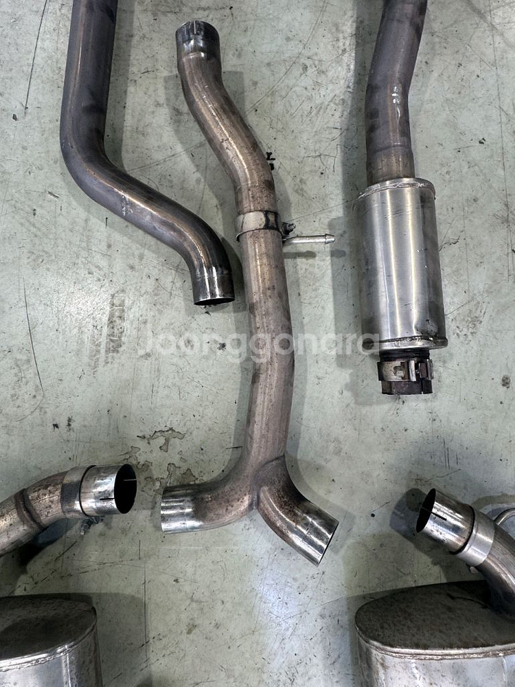 캐딜락ATS 머플러 코르사 캣백 제품입니다--3