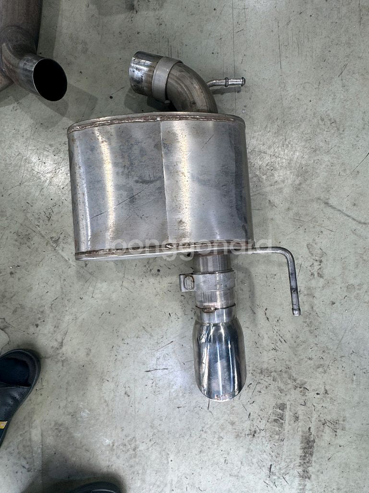 캐딜락ATS 머플러 코르사 캣백 제품입니다--4