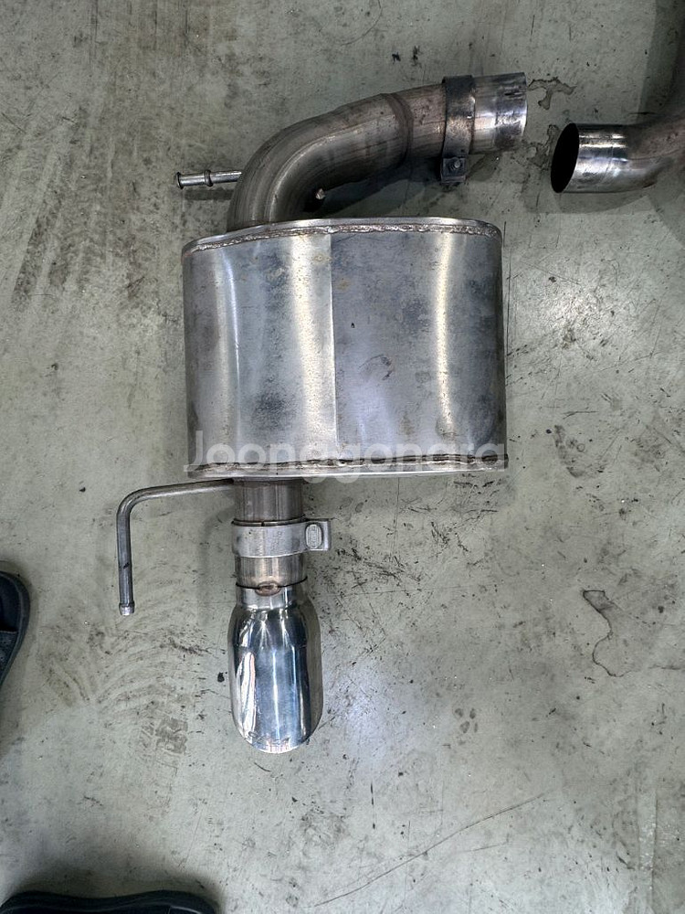 캐딜락ATS 머플러 코르사 캣백 제품입니다--5