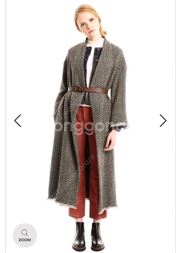 막스마라 렌뇨 울 코트--2