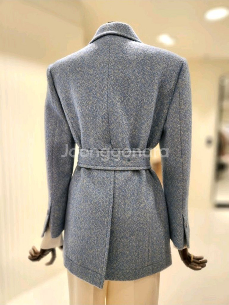 모조에스핀 헤링본 트위드 모자켓 새상품 정가109만--1