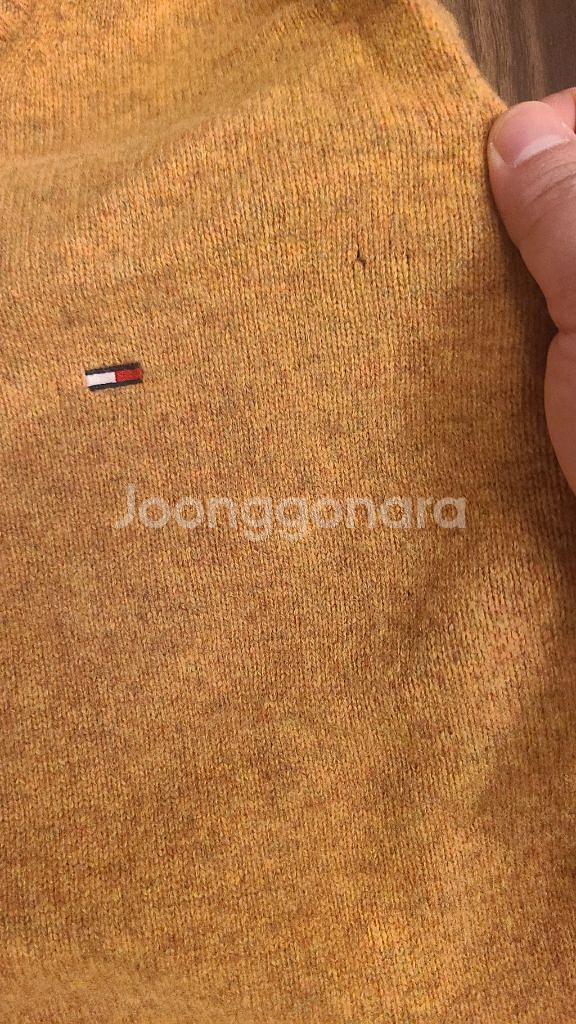 타미힐피거 니트 XL사이즈 브라운 판매합니다--2
