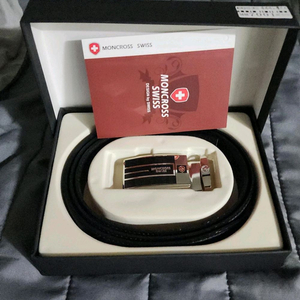 몽크로스 남성용 가죽벨트