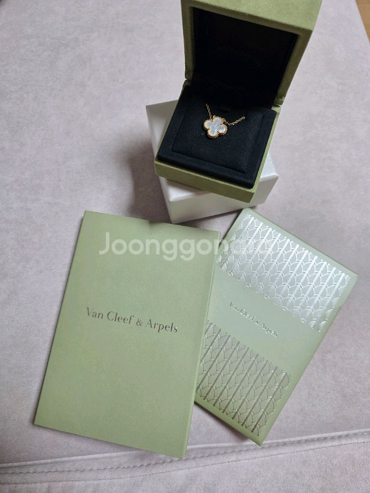 반클리프앤아펠 알함브라 빈티지 목걸이--0