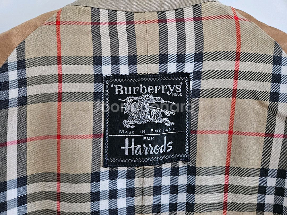 버버리 트렌치코트-77(영국 헤롯백화점 구매)--4