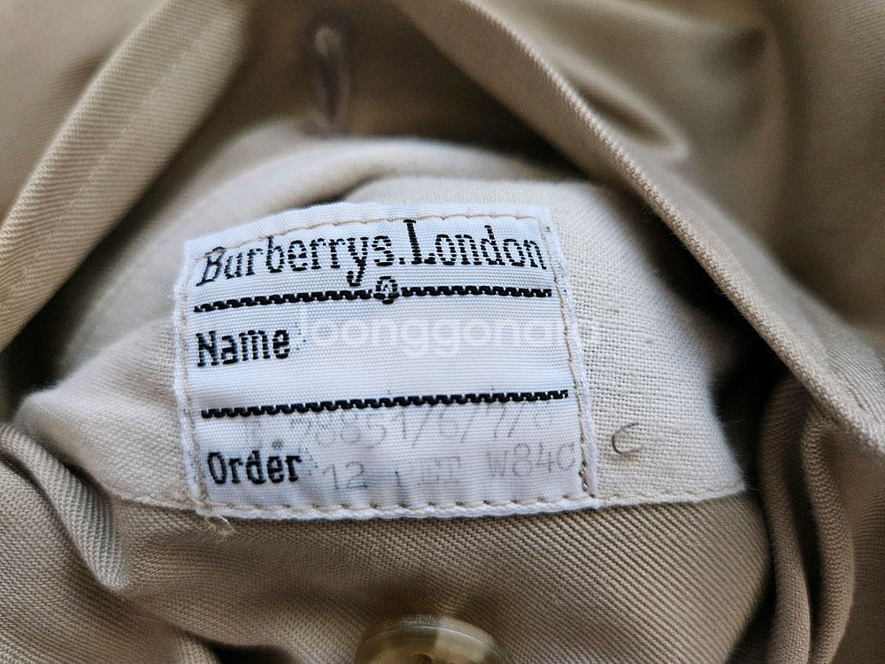 버버리 트렌치코트-77(영국 헤롯백화점 구매)--7