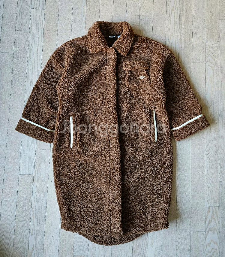 아디다스 롱 후리스 플리스 제니 여성 자켓 쉐르파 XS--0