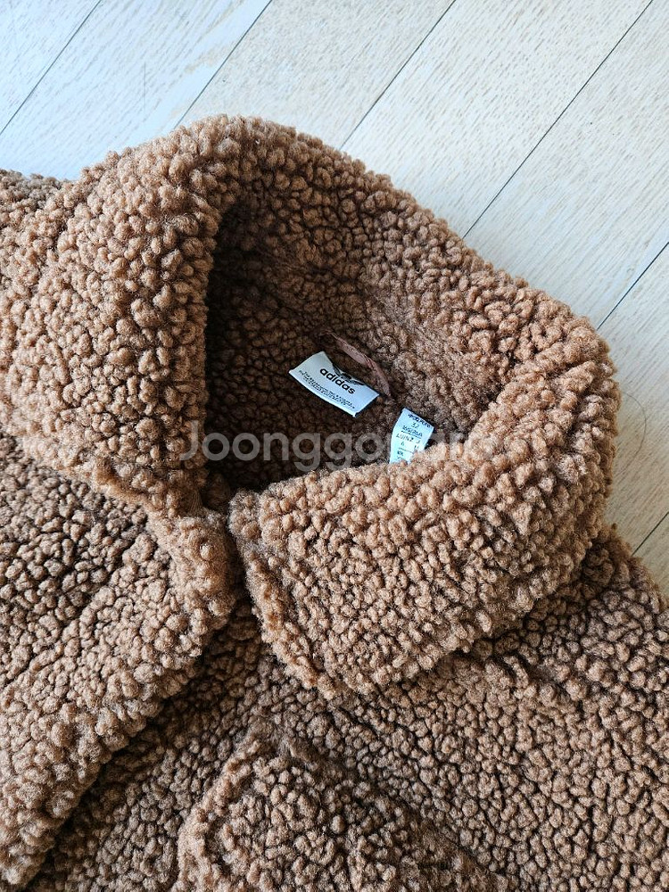 아디다스 롱 후리스 플리스 제니 여성 자켓 쉐르파 XS--2