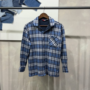 (95) 엘르 아웃도어 기모 체크셔츠 남방