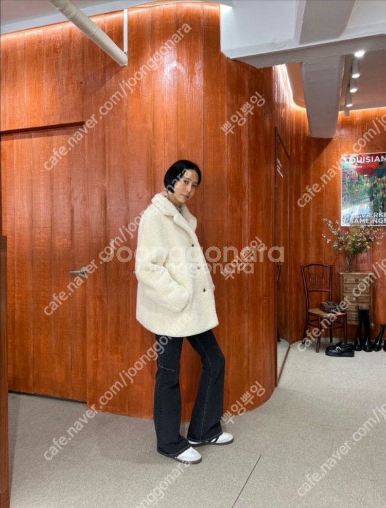 플랙 쇼트벗스터닝 무스탕--0