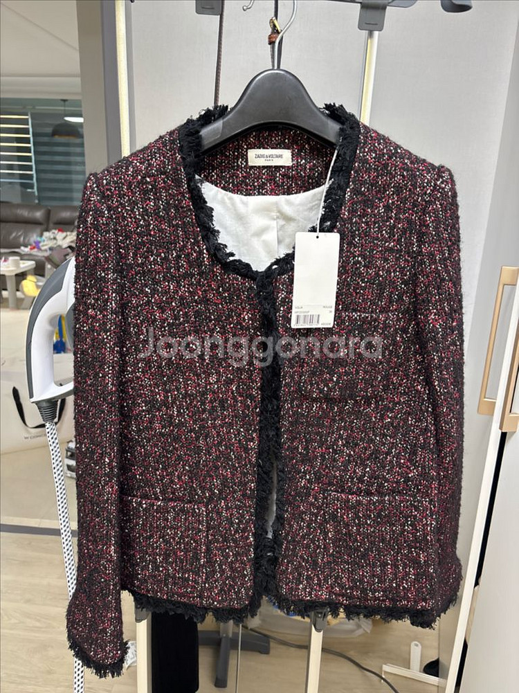 새상품 쟈딕앤볼테르 트위드 재킷 (가을~초겨울용)--2