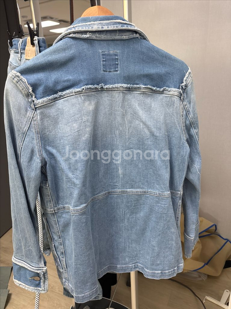 상태최상 쟈딕앤볼테르 이효리 청자켓 청바지 세트 (바지랑세트)--6