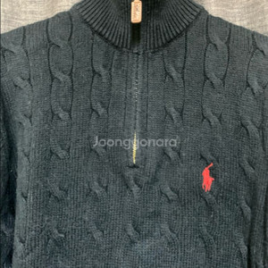 폴로 랄프로렌 하프 집업 xs