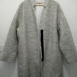 자라 부클 자켓 코트 XL