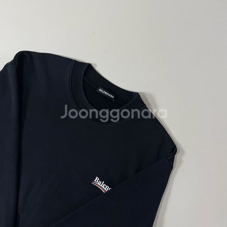 [S/당일출고]발렌시아가 웨이브로고 맨투맨--1