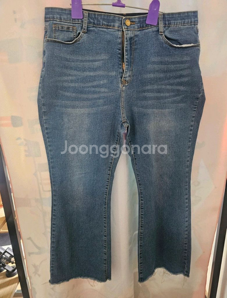 데님 부츠컷 청바지--0