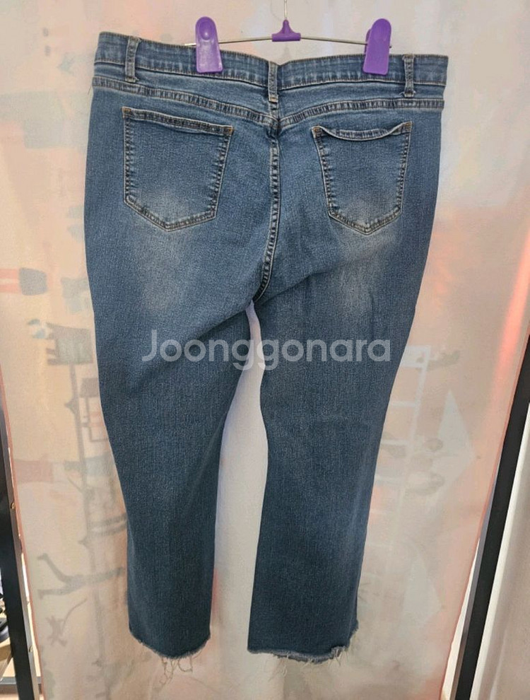 데님 부츠컷 청바지--1