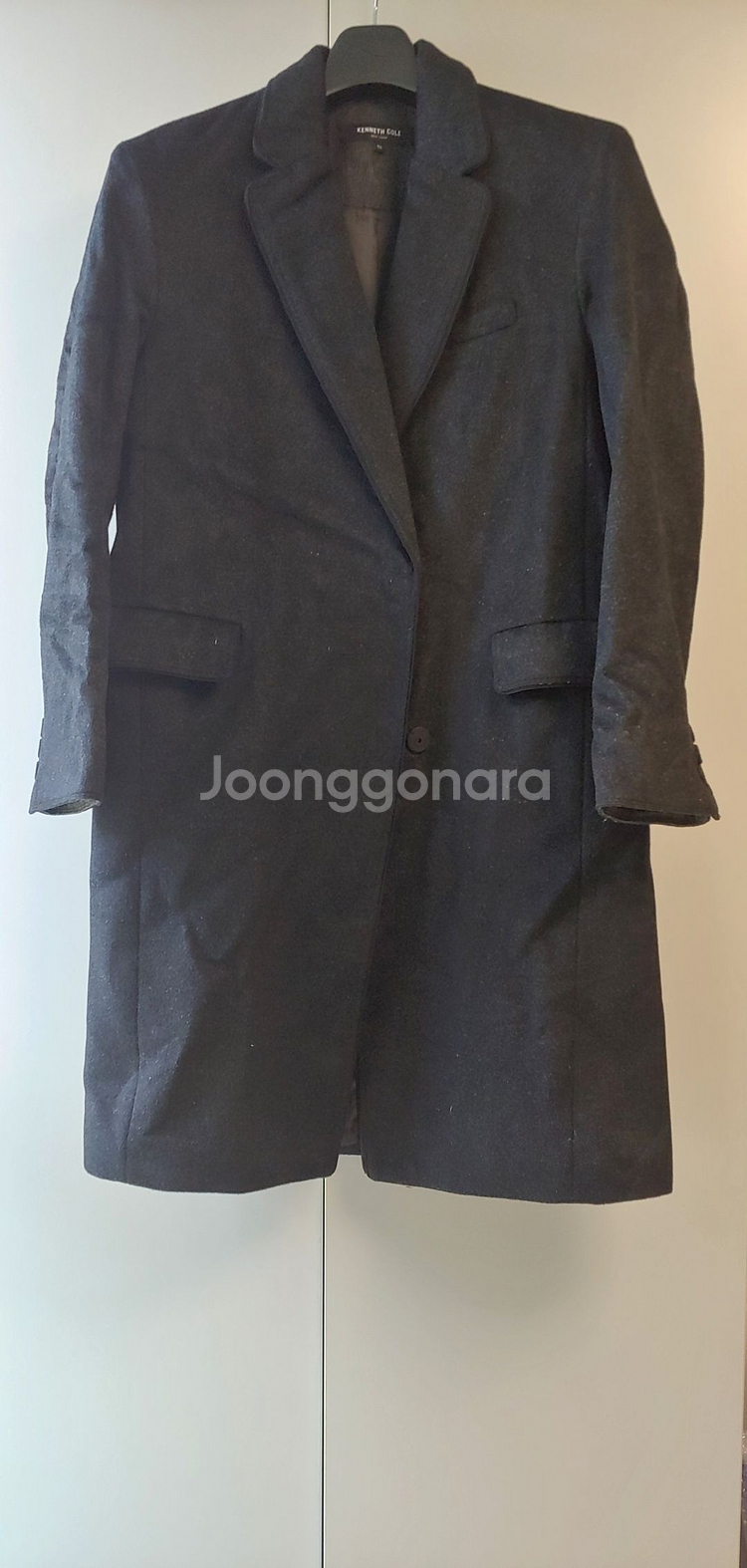 케네스콜 차콜 코트--0