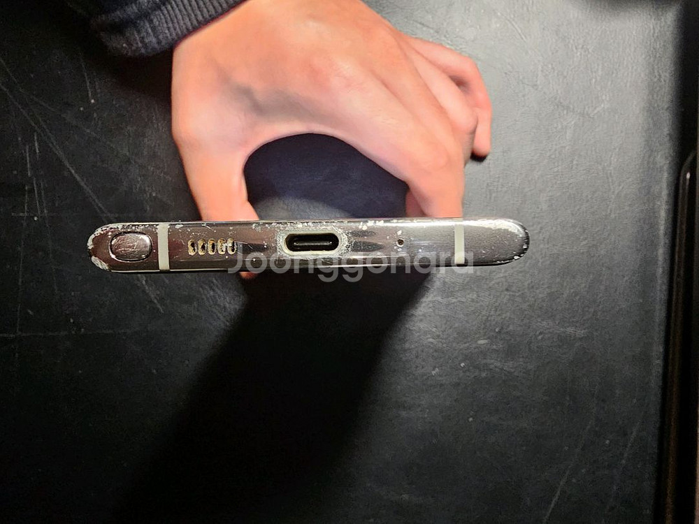 갤럭시노트10 자급제 아우라글로우 256gb--4