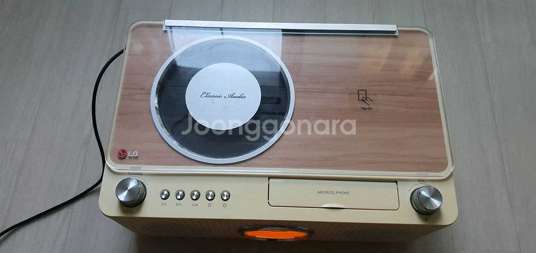 LG 클래식 오디오 턴테이블 블루투스 스피커 CM3530--2