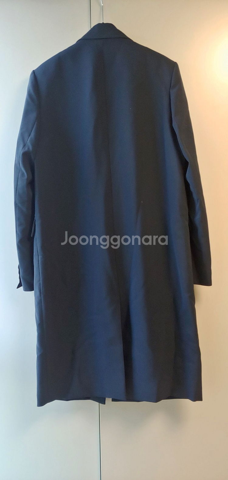 Jenn U 네이비 롱자켓--0