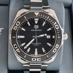 태그호이어 아쿠아레이서 쿼츠 검판 43mm(2020년식)