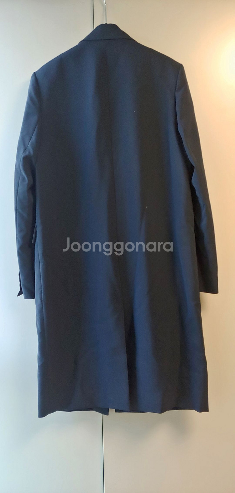 Jenn U 네이비 롱자켓--2