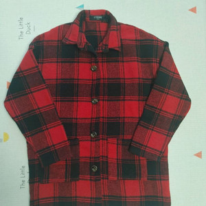 레코브 체크 셔츠 코트(자켓)