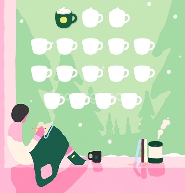 스타벅스 프리퀀시 미션 1개--0