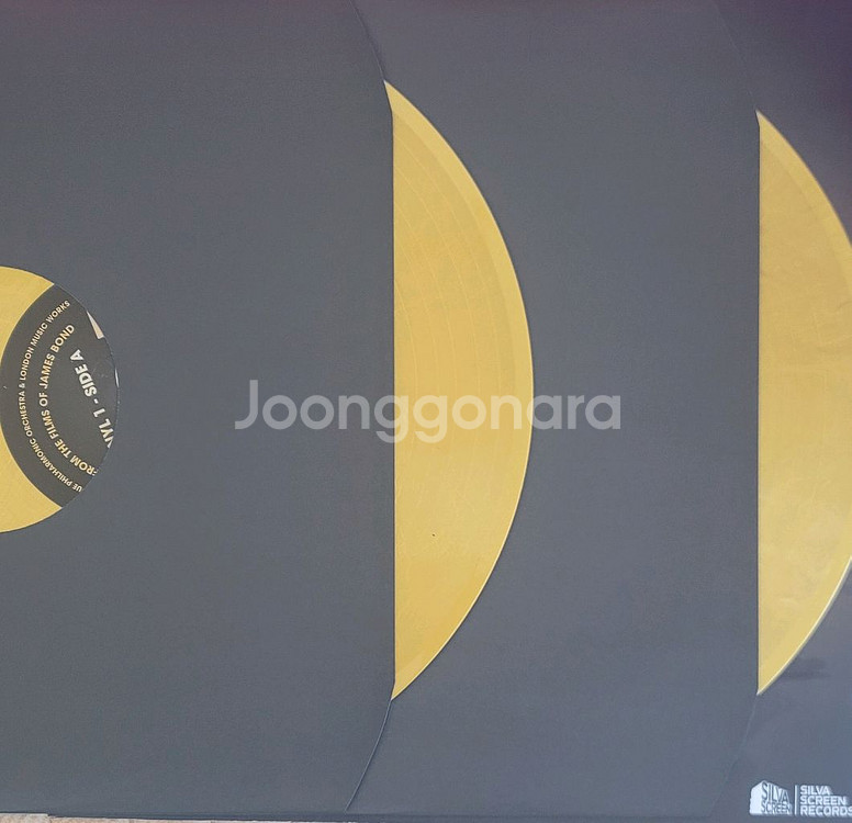 007 영화음악 바이닐 LP(2엘피)컬러반--2